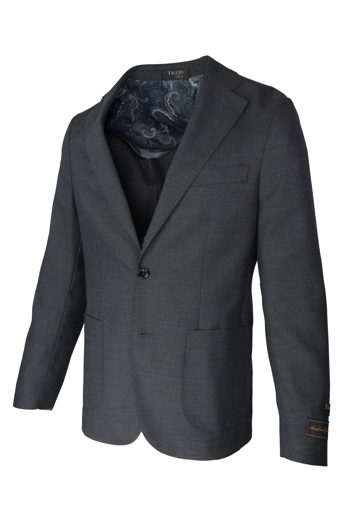 Tiglio Dolcetto Sport Coat Dark Gray