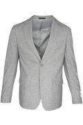 Calvin Klein Houndstooth Sport Coat Gray