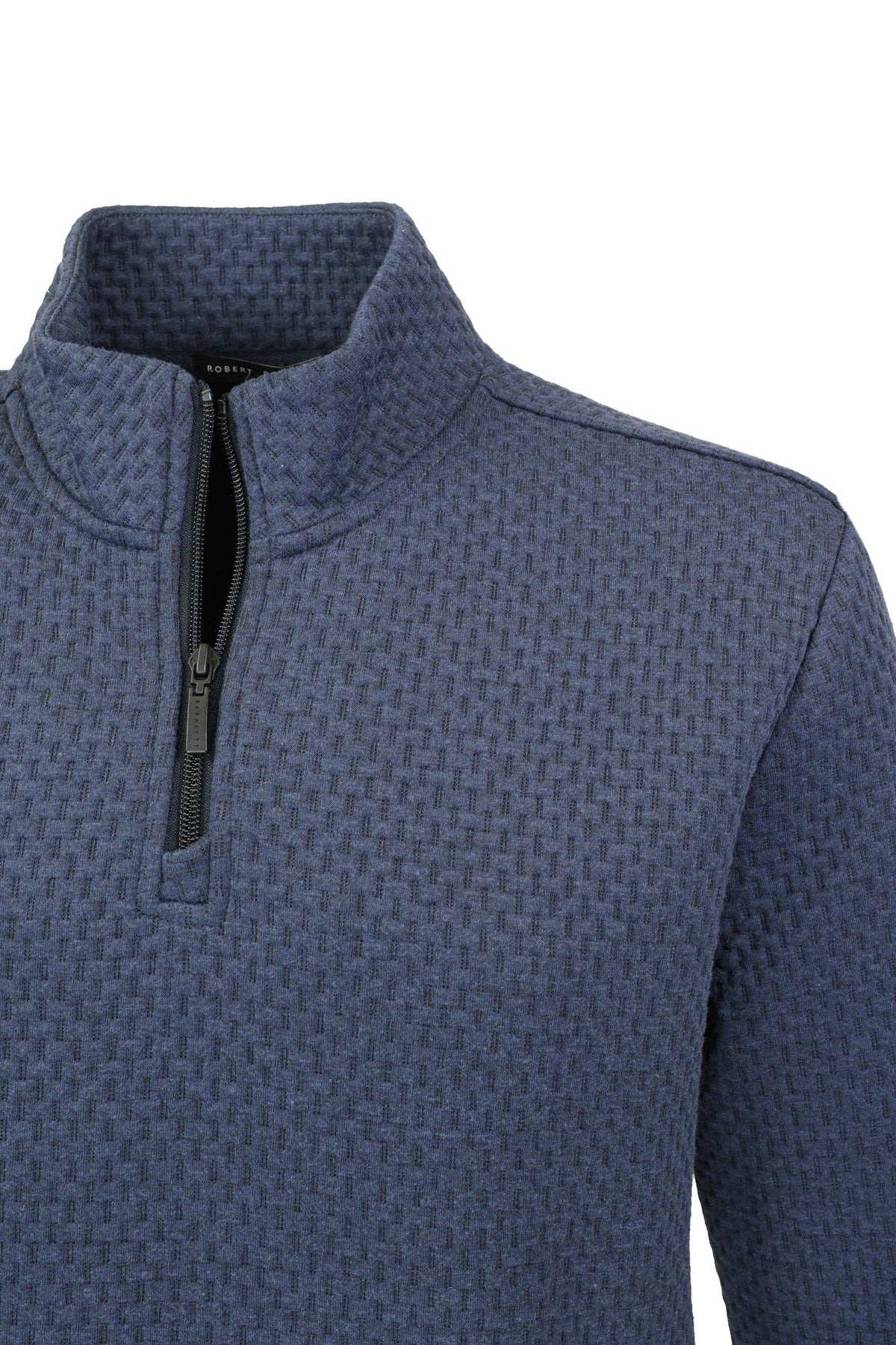 Robert Barakett Brokenhill Half Zip Sweater Navy