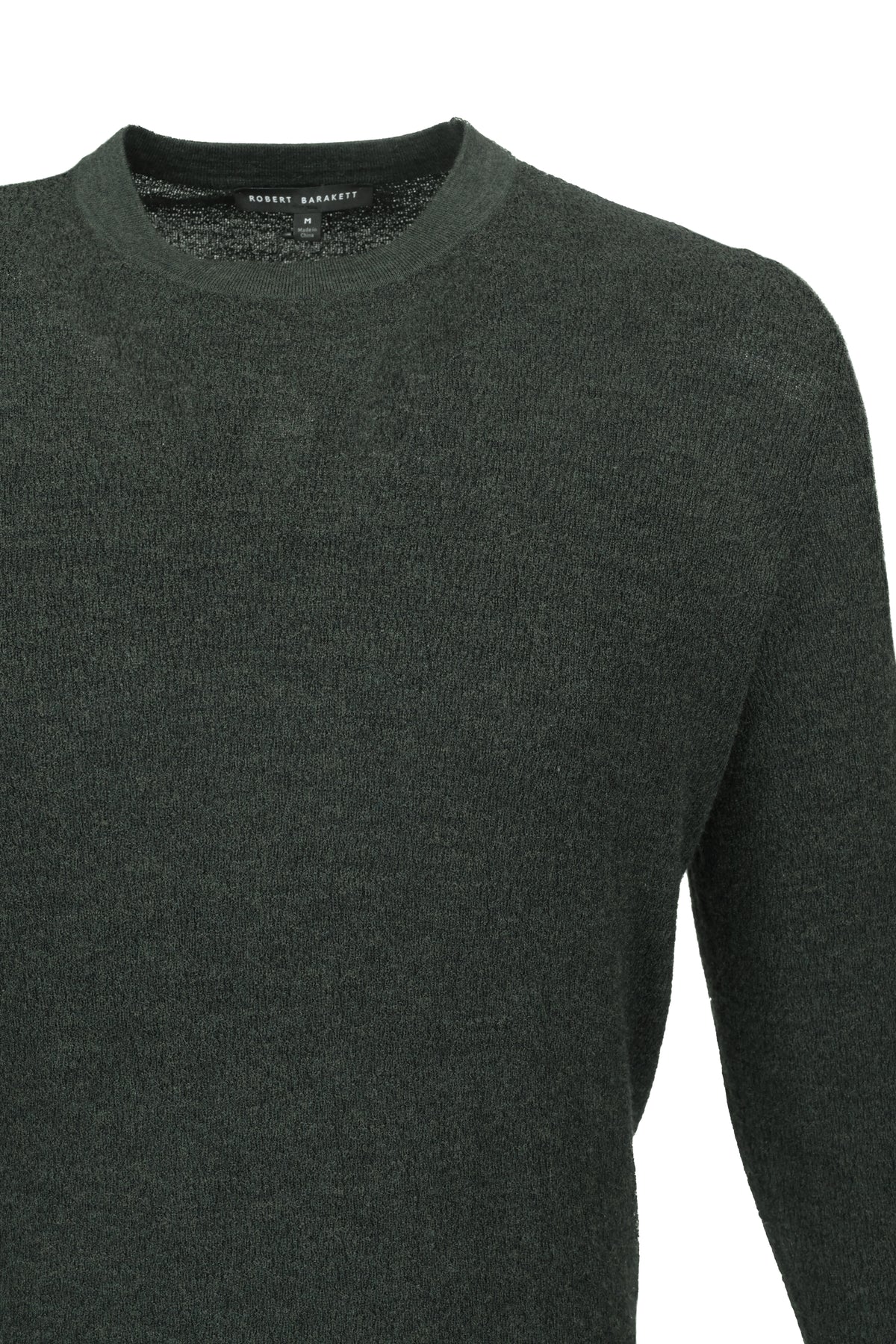 Robert Barakett Watertown Merino Sweater Olive