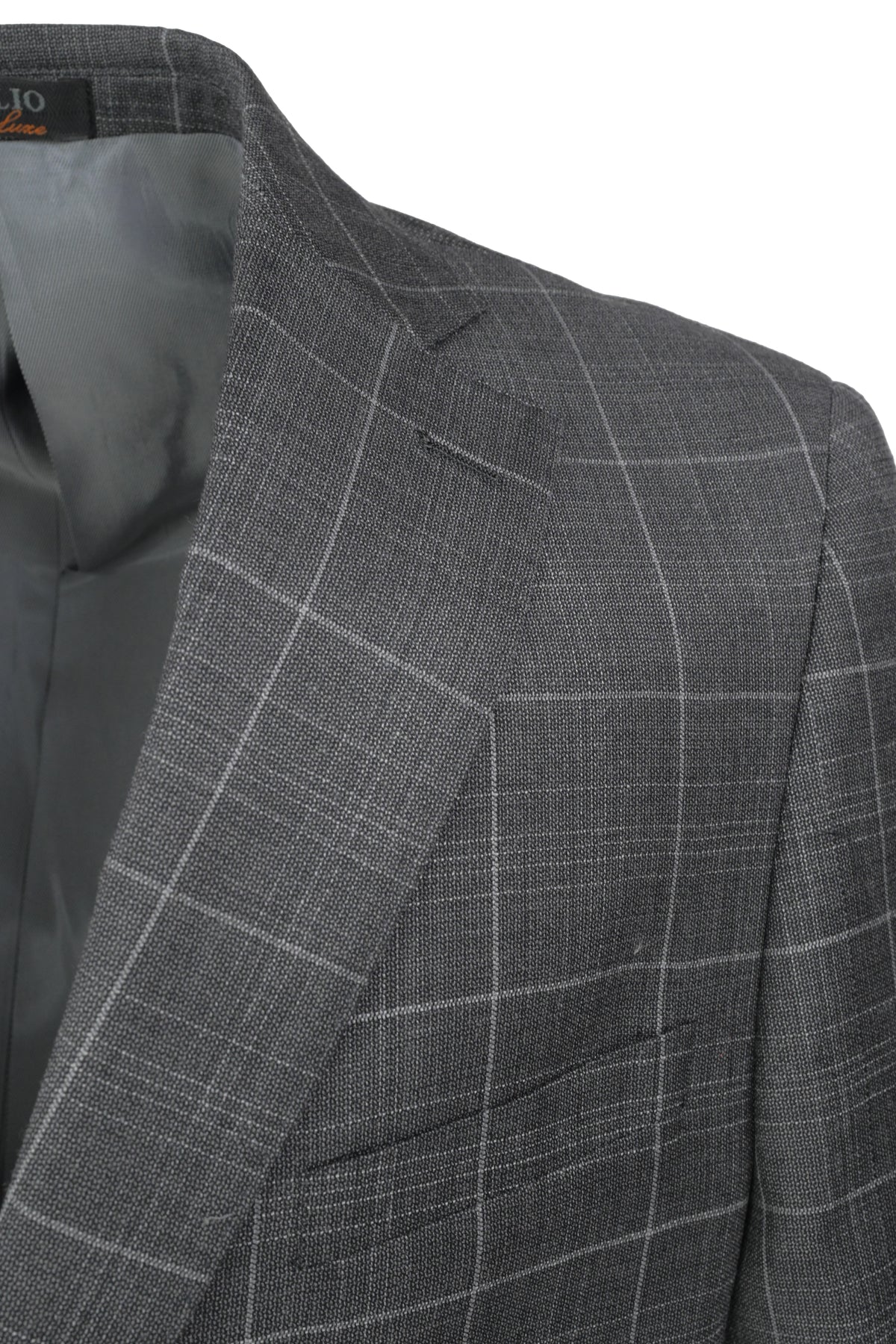 Tiglio Dolcetto Windowpane Sport Coat Dark Gray