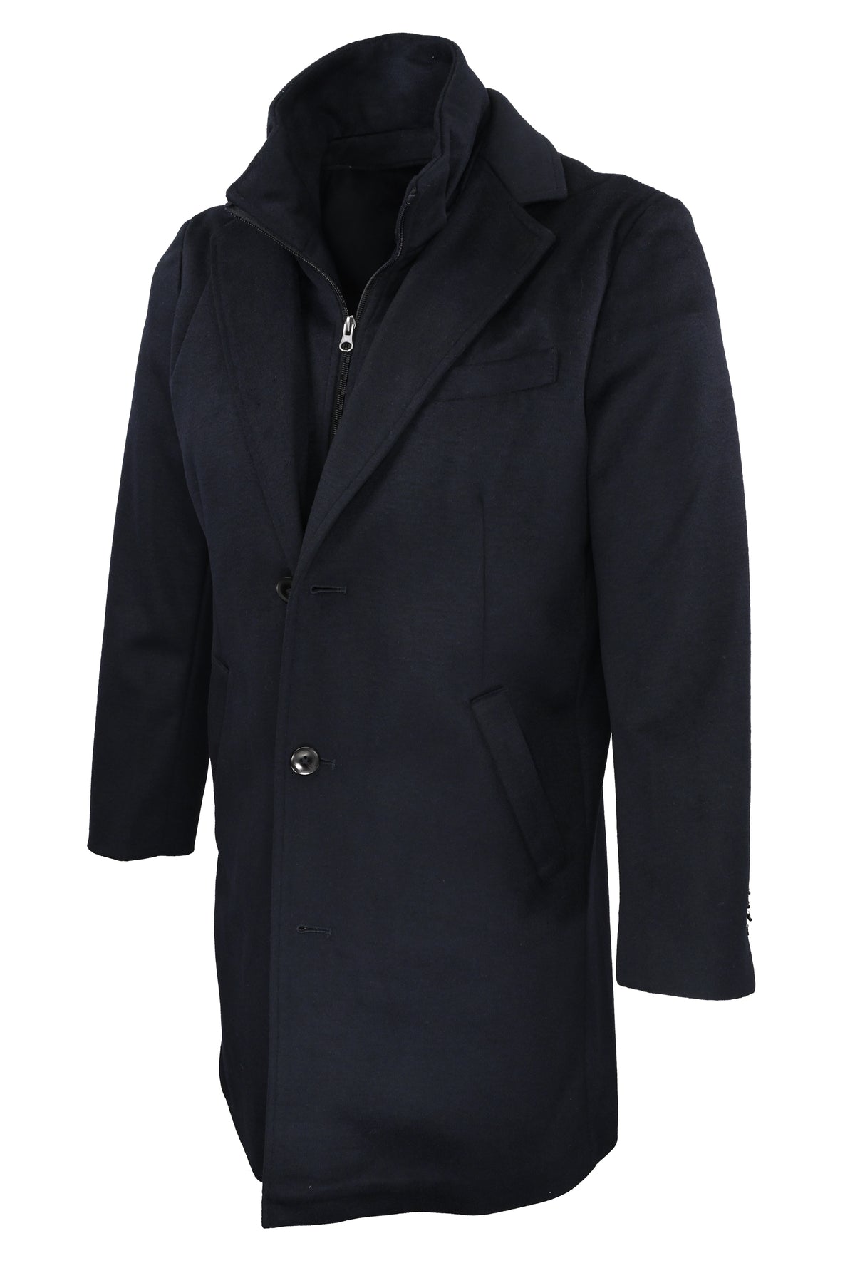 Richard Choi Over Coat - Navy