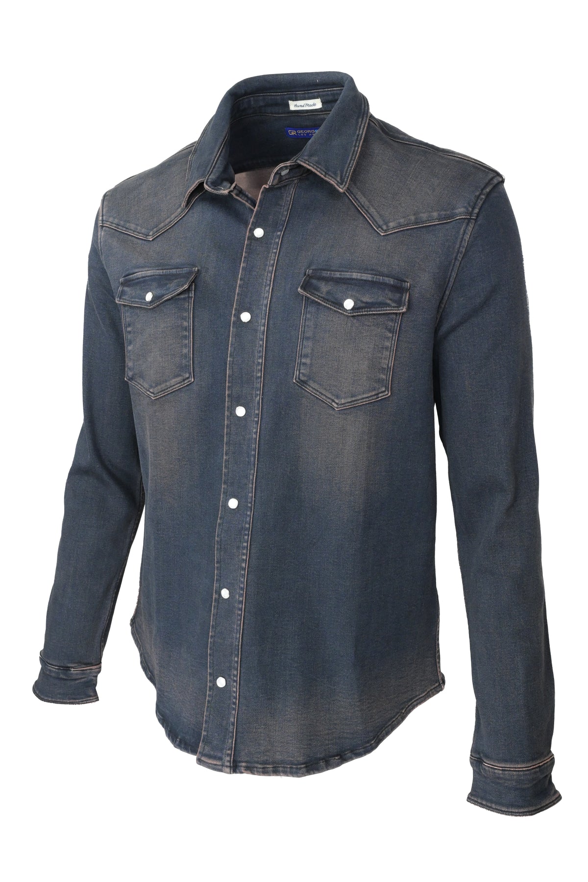 Georg Roth Denim Shirt Jacket - Faded Blue