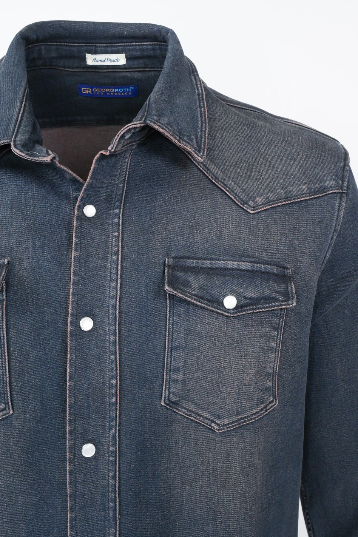 Georg Roth Denim Shirt Jacket - Faded Blue