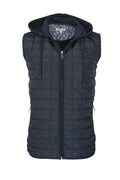 7 Downie St. Hooded Vest - Navy