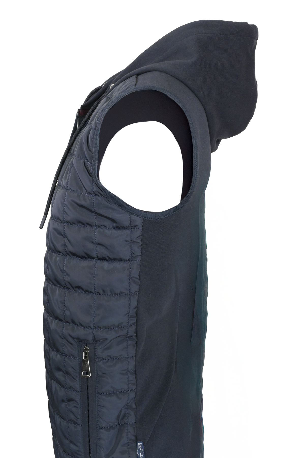 7 Downie St. Hooded Vest - Navy