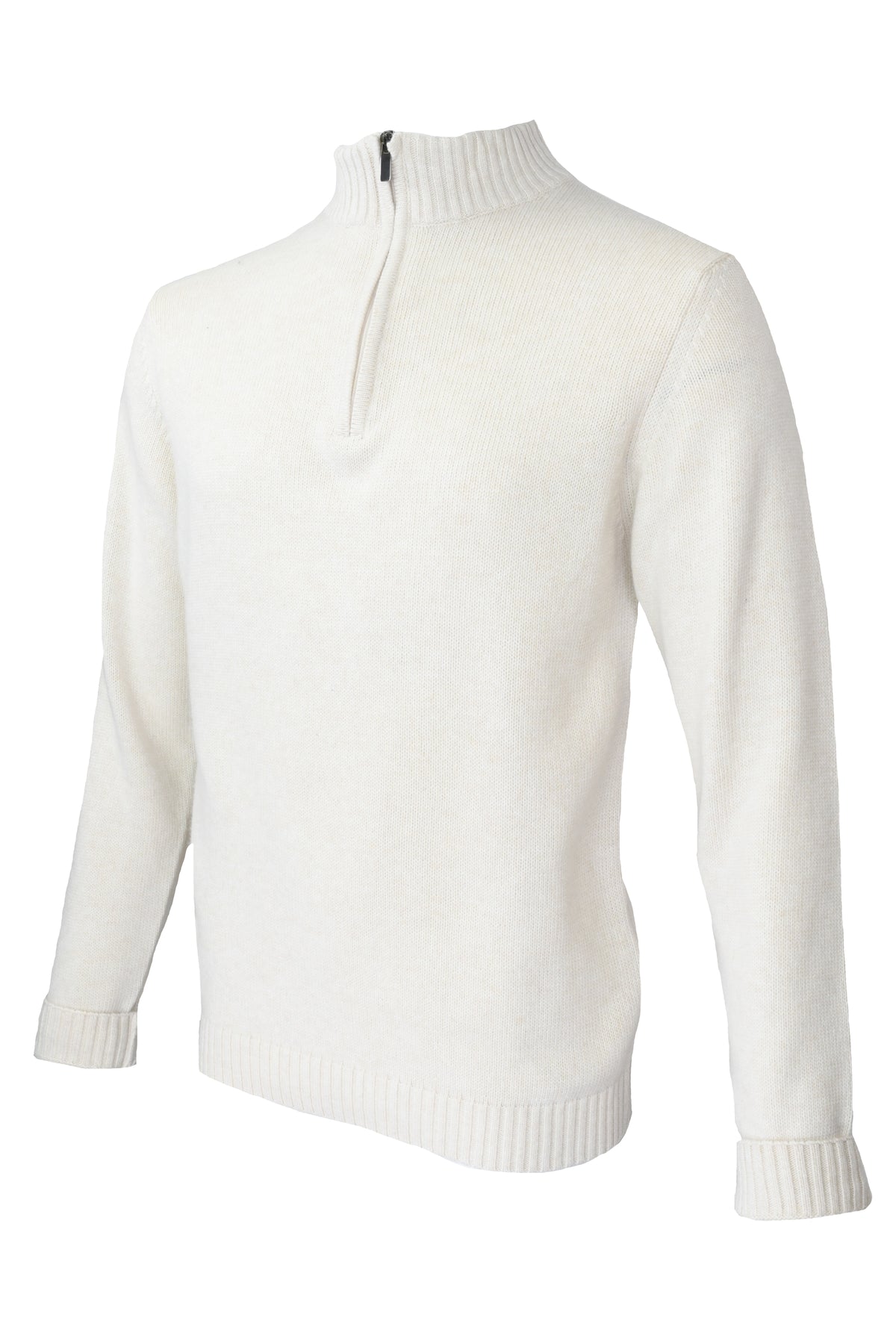 Codice Mockneck Sweater - Ecru