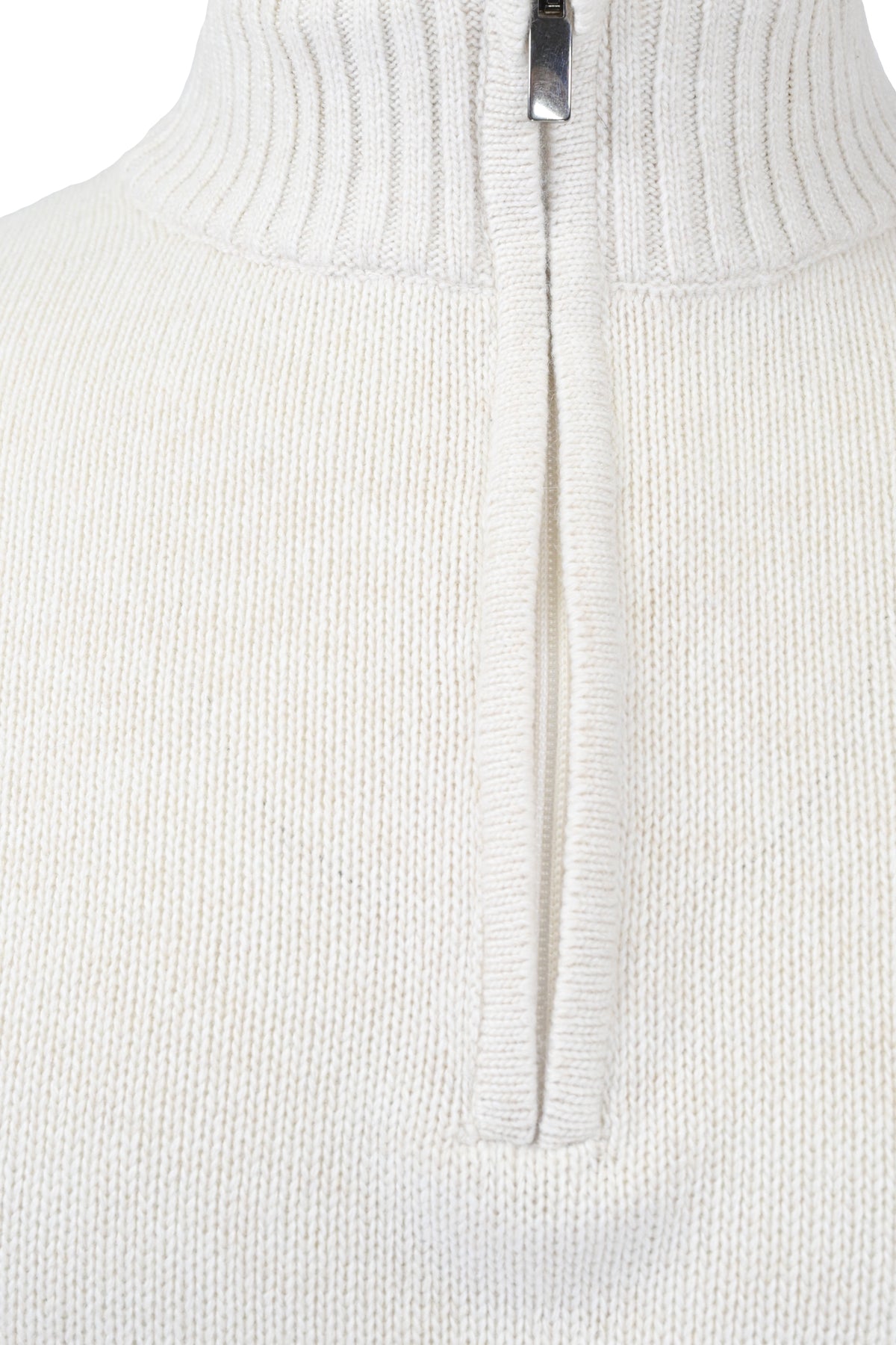 Codice Mockneck Sweater - Ecru