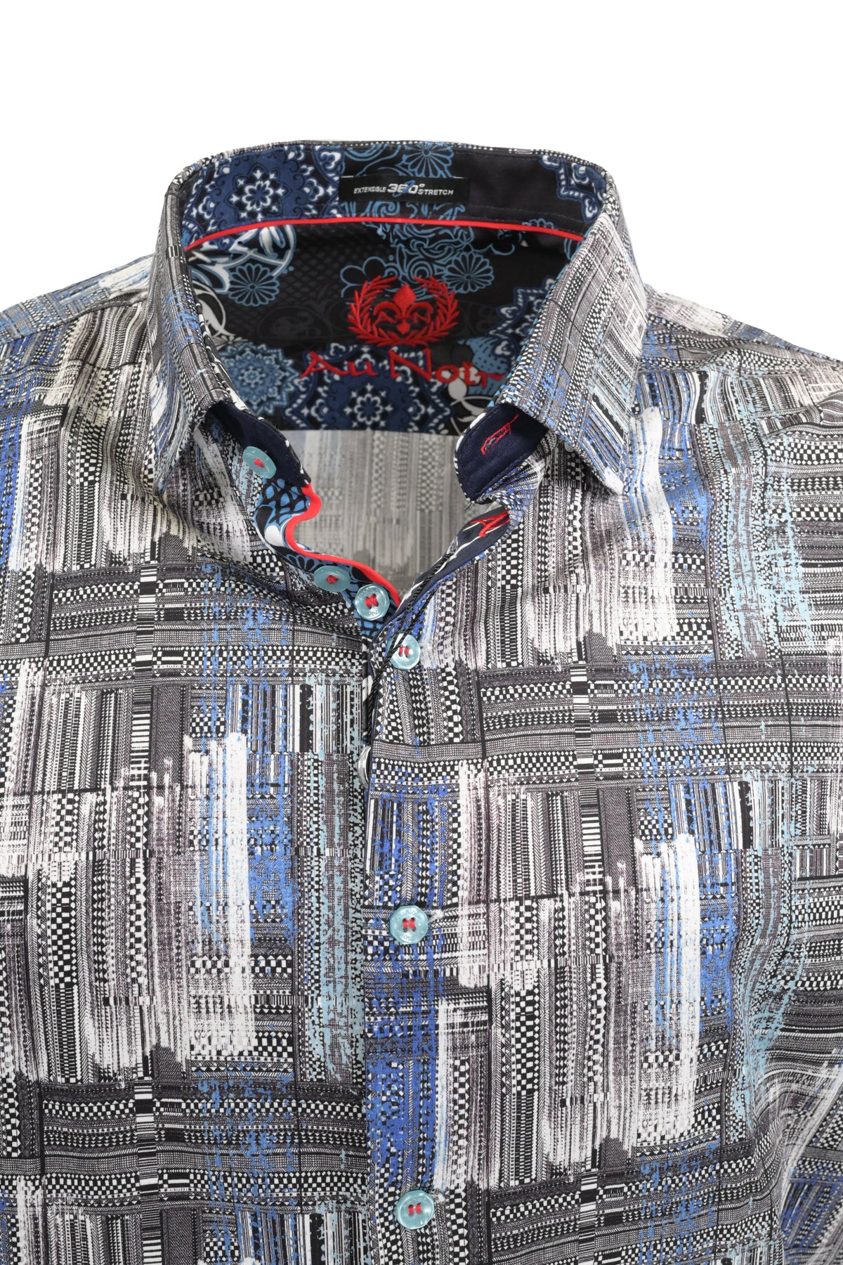 Au Noir Sarnelli Shirt - White / Blue