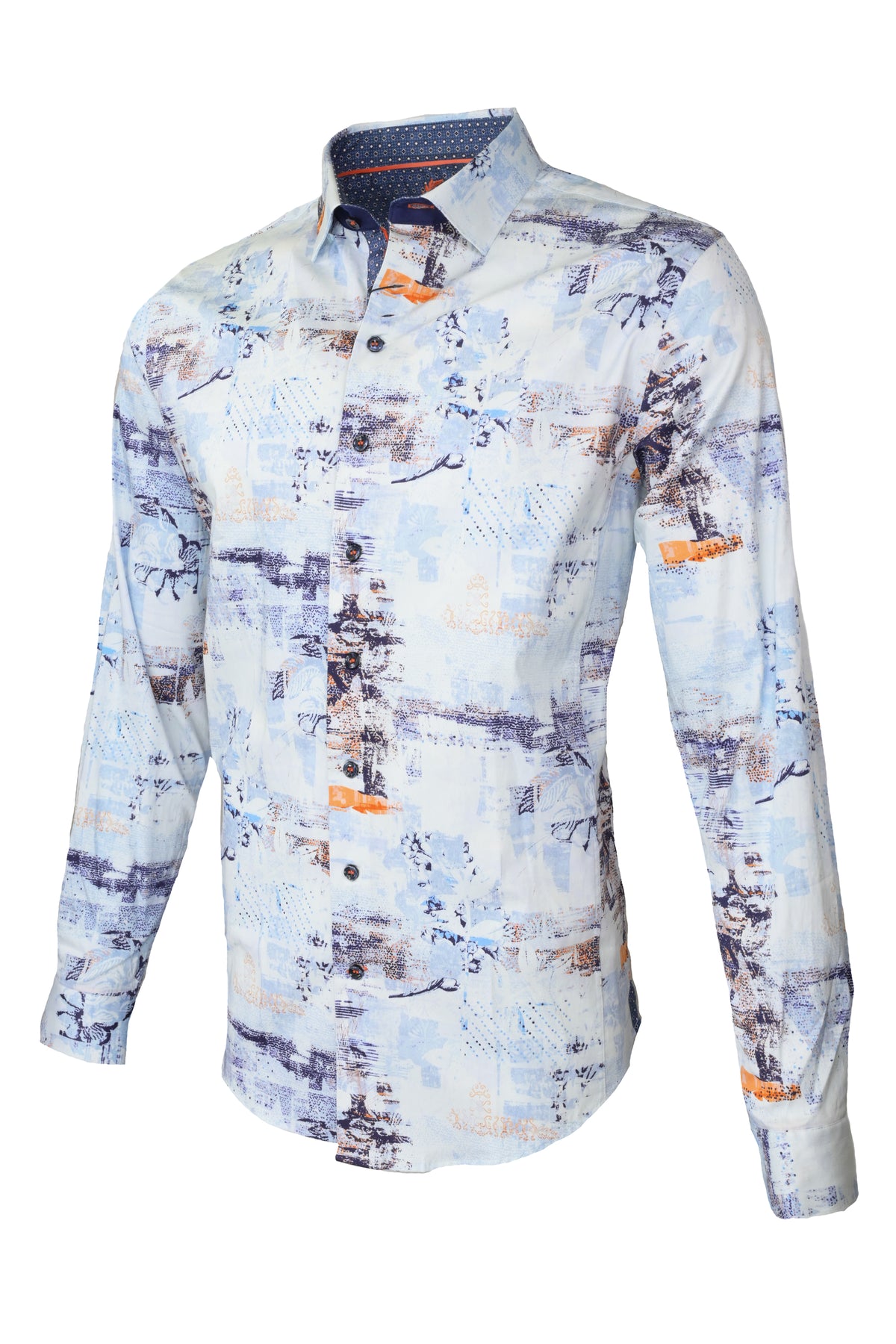 Au Noir Brice Shirt - Light Blue