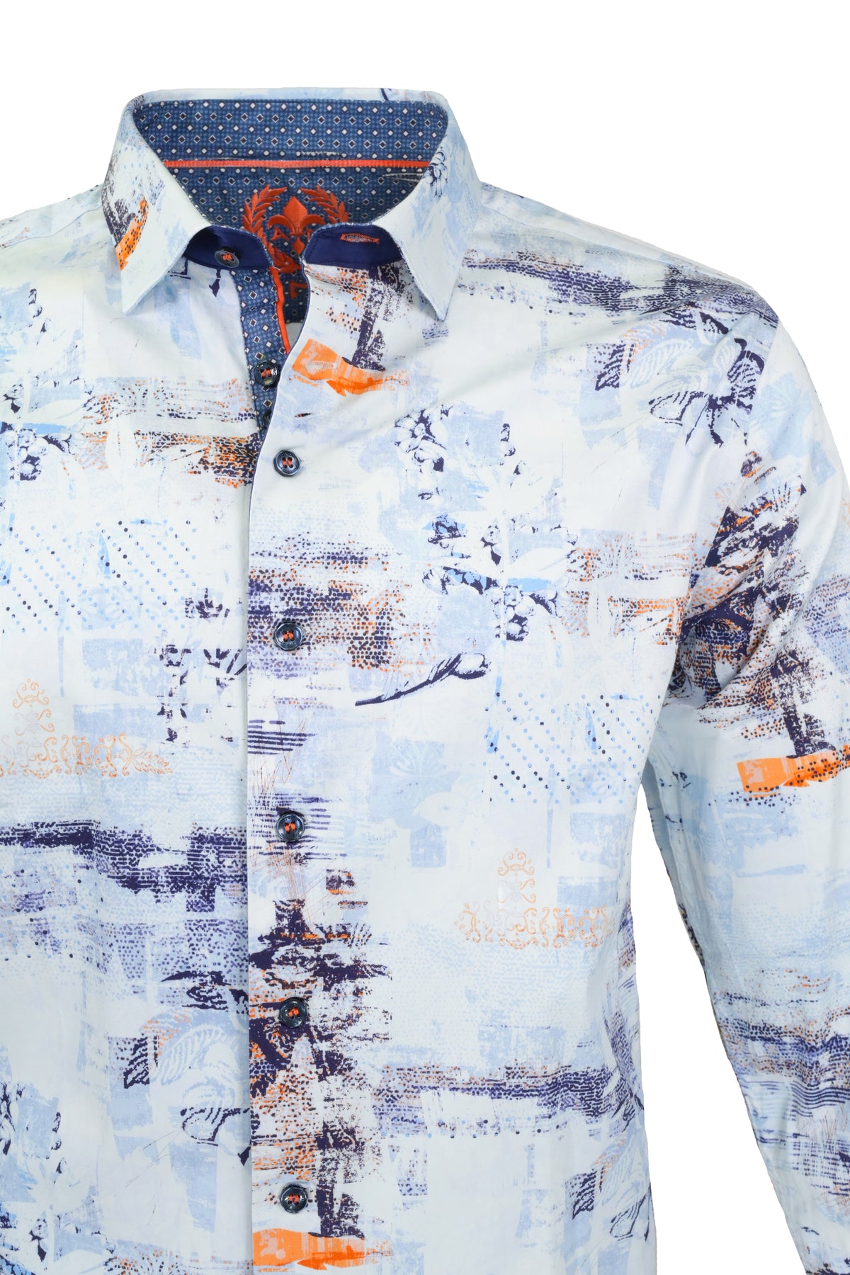 Au Noir Brice Shirt - Light Blue