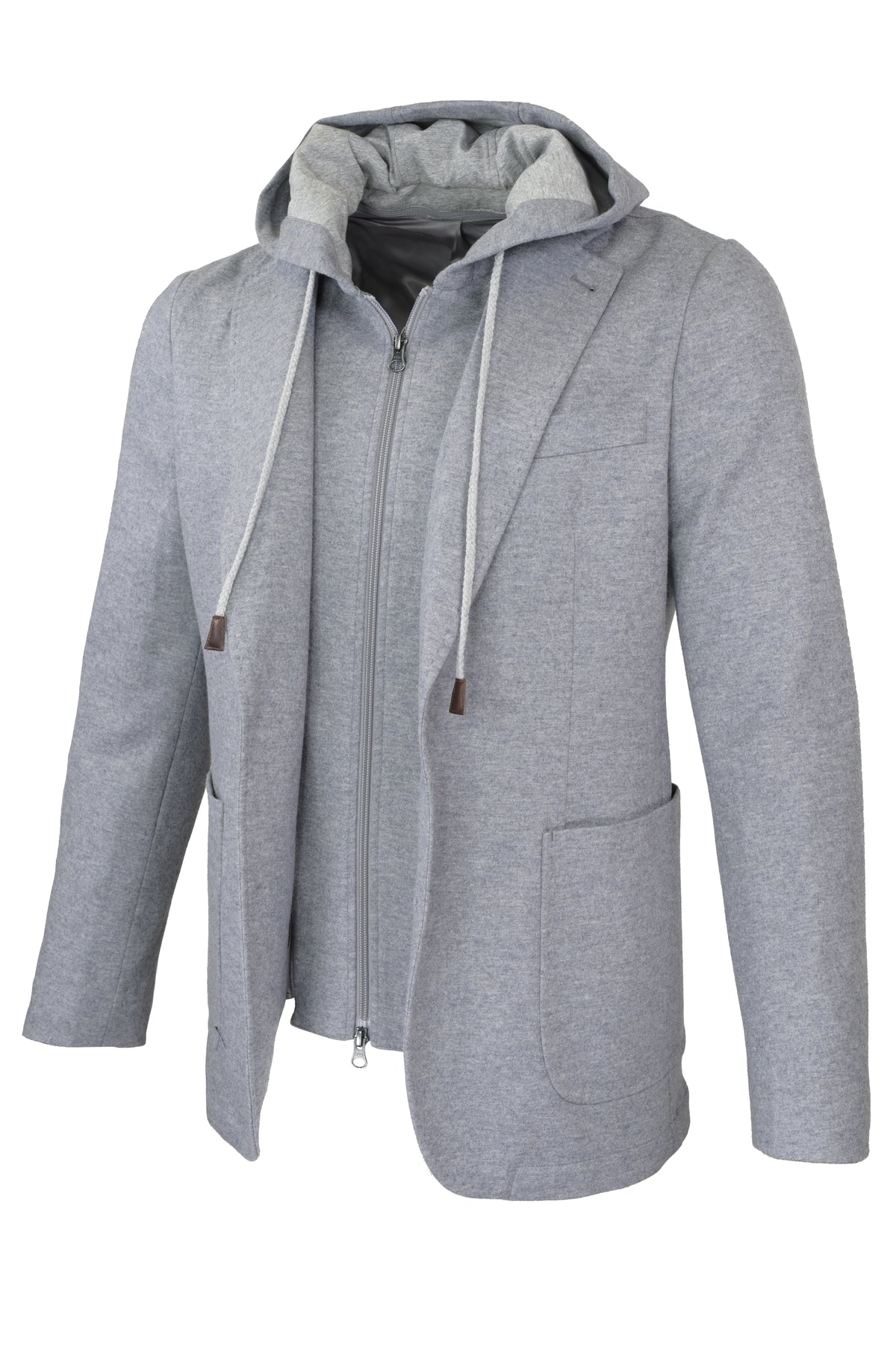 Alberto Zimni Hybrid Sport Coat - Gray