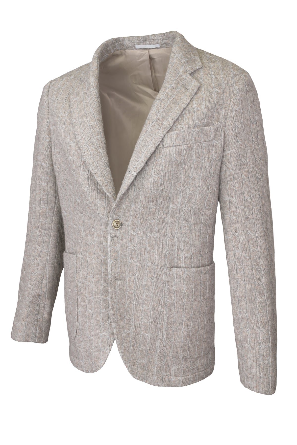 Alberto Zimni Cashmere/Wool Hybrid Sport Coat - Oat