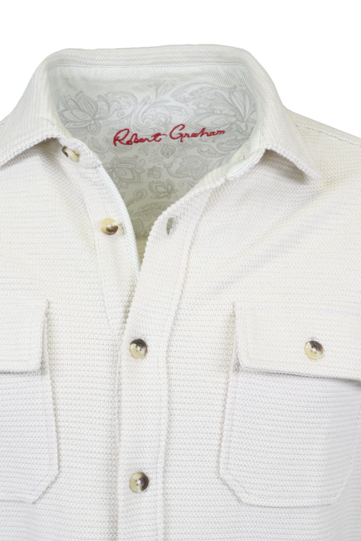 Robert Graham Brunner Jacket - Off White