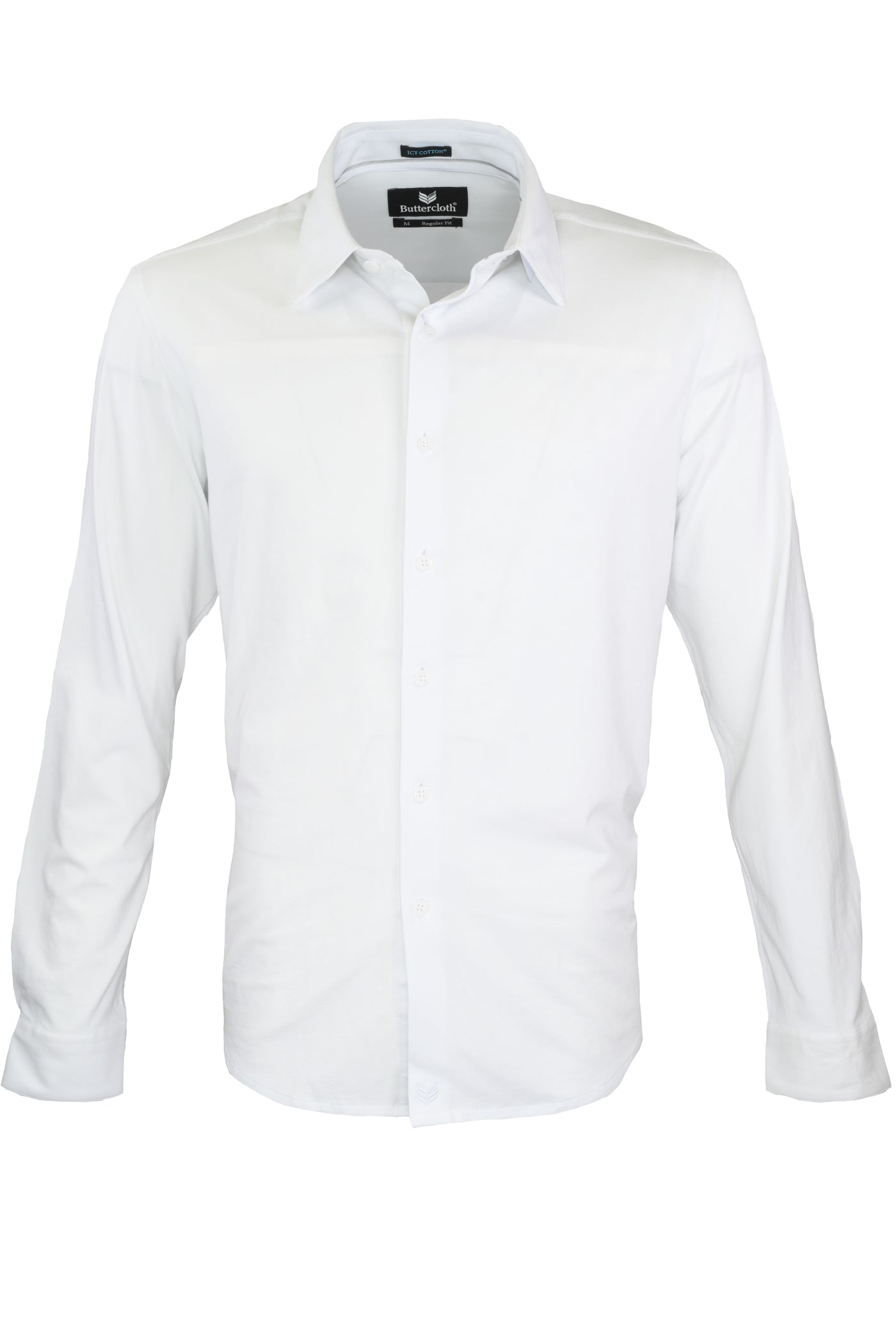 butter dress shirts Men's Basic Dress Shirt Convertible Cuff Regular Fit in Soft Butter 20 35/36 / Soft Butter