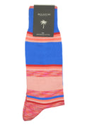 Bugatchi Multitrack Striped Socks