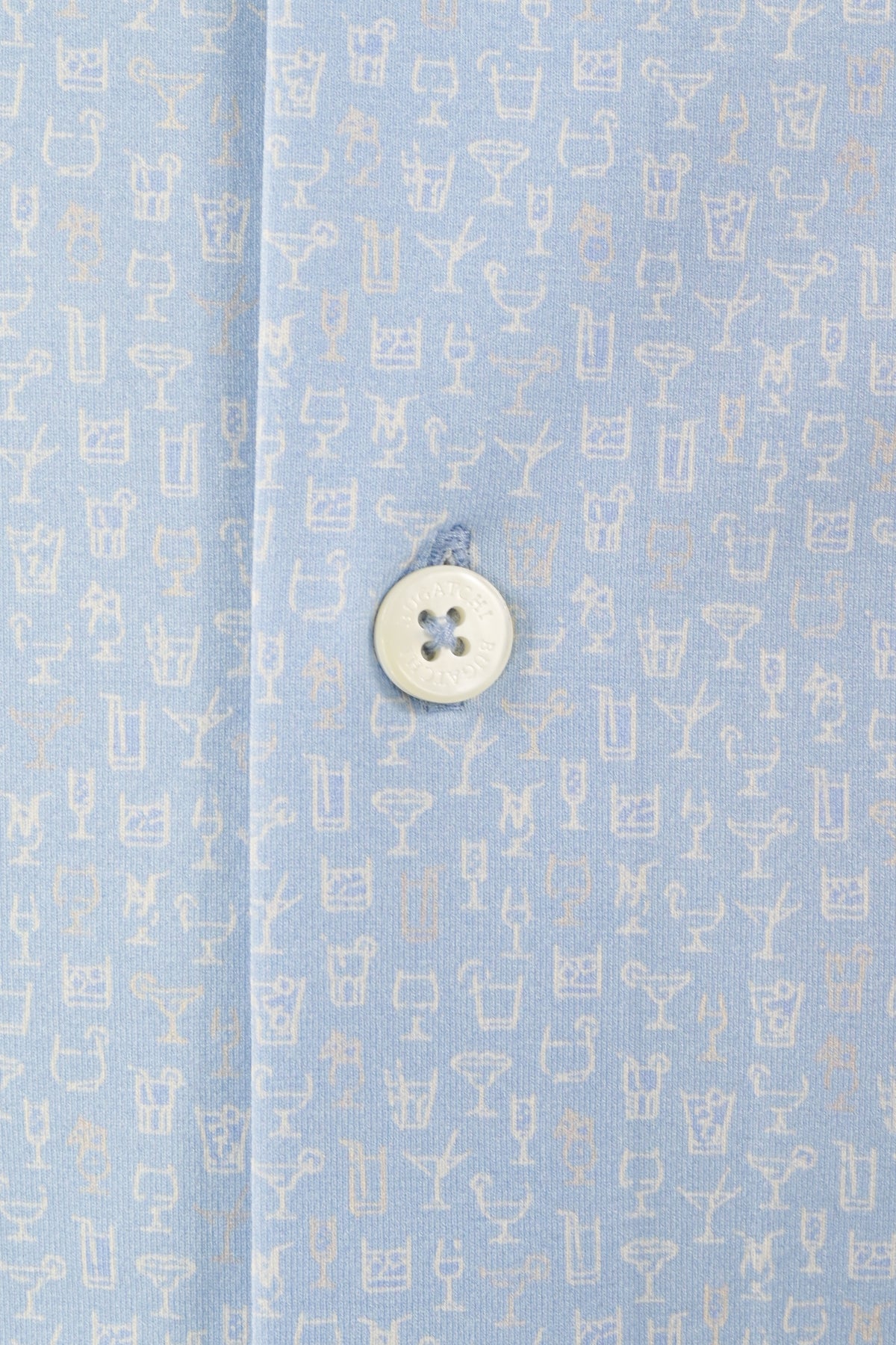 Bugatchi OoohCotton Lounge Shirt - Air Blue