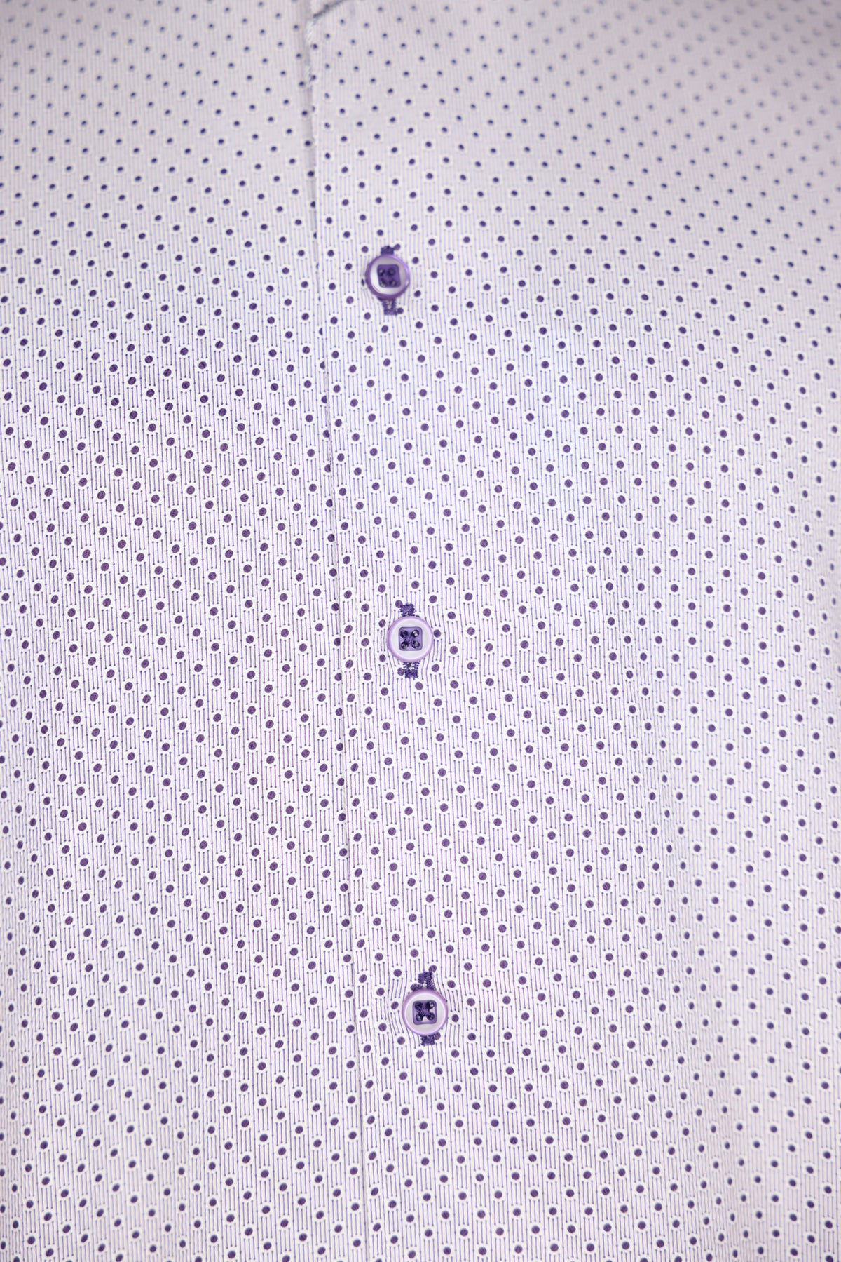 Marcello Lilac Dot Roll Collar