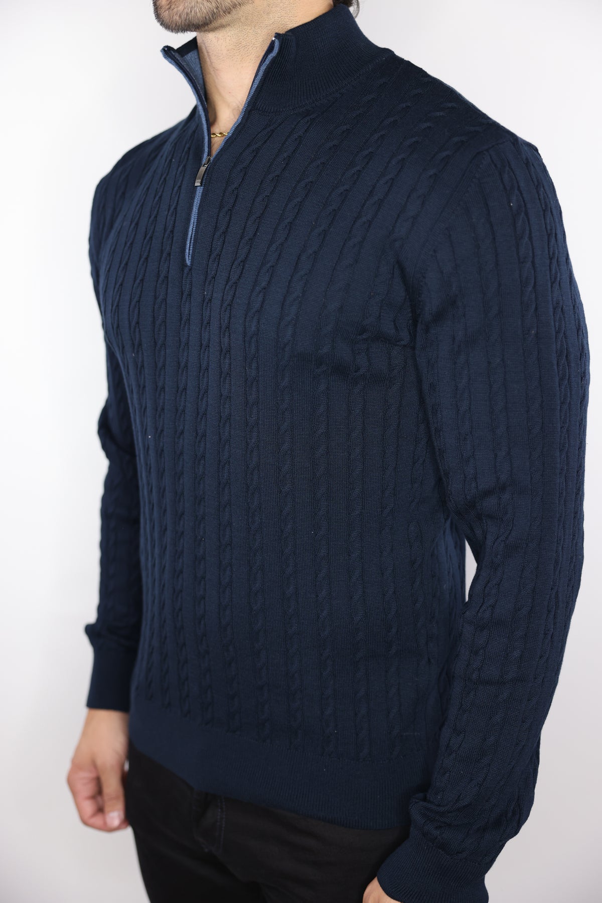 Luciano Visconti 1/4 Zip Sweater