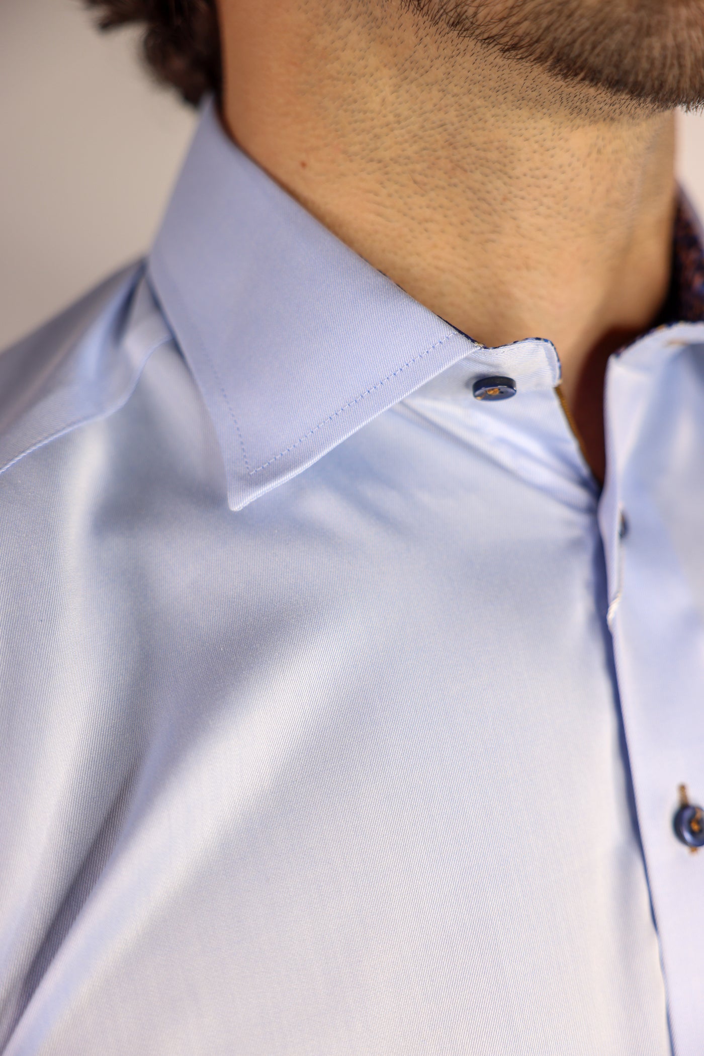 danini dress shirts NWT$148 Danini Sport long sleeve Shirt BR-M-14 Cotton SIze 6 /2XL