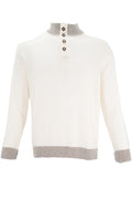 Garnet Mock Sweater - Off White