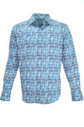 Robert Graham Westmoreland Shirt - Blue