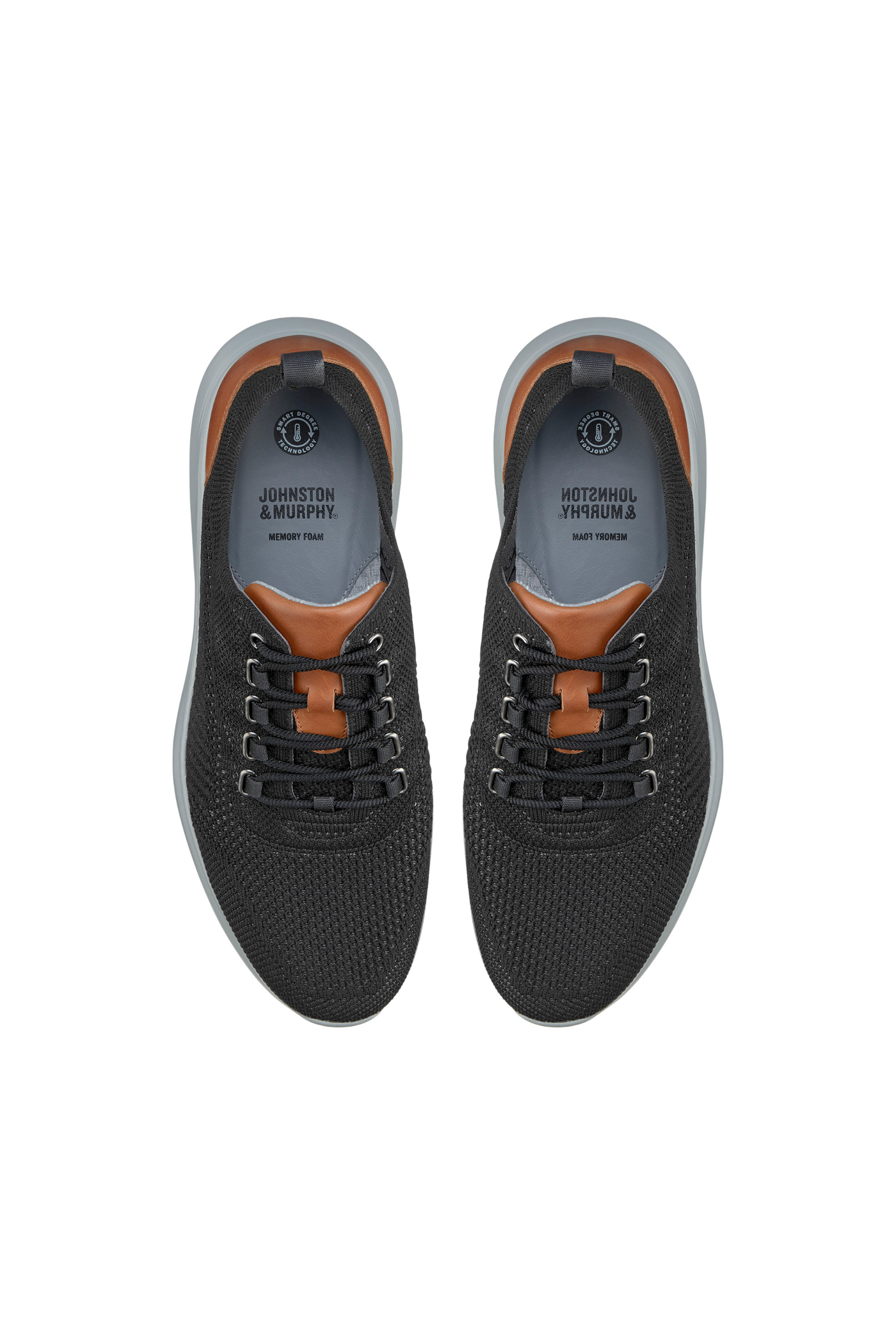 Johnston & Murphy Amherst Knit U-Throat Shoe – Ticknors Men's Johnston & Murphy Amherst Knit U-Throat Shoe – Ticknors Men's