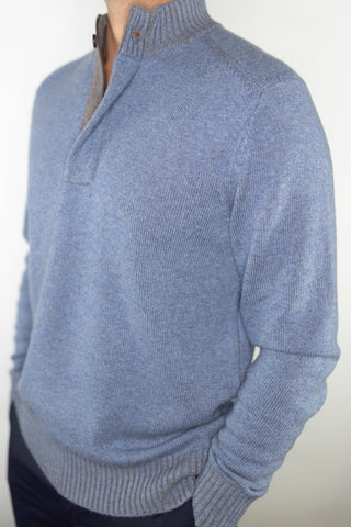 Raffi Cashmere Mock Neck Sweater