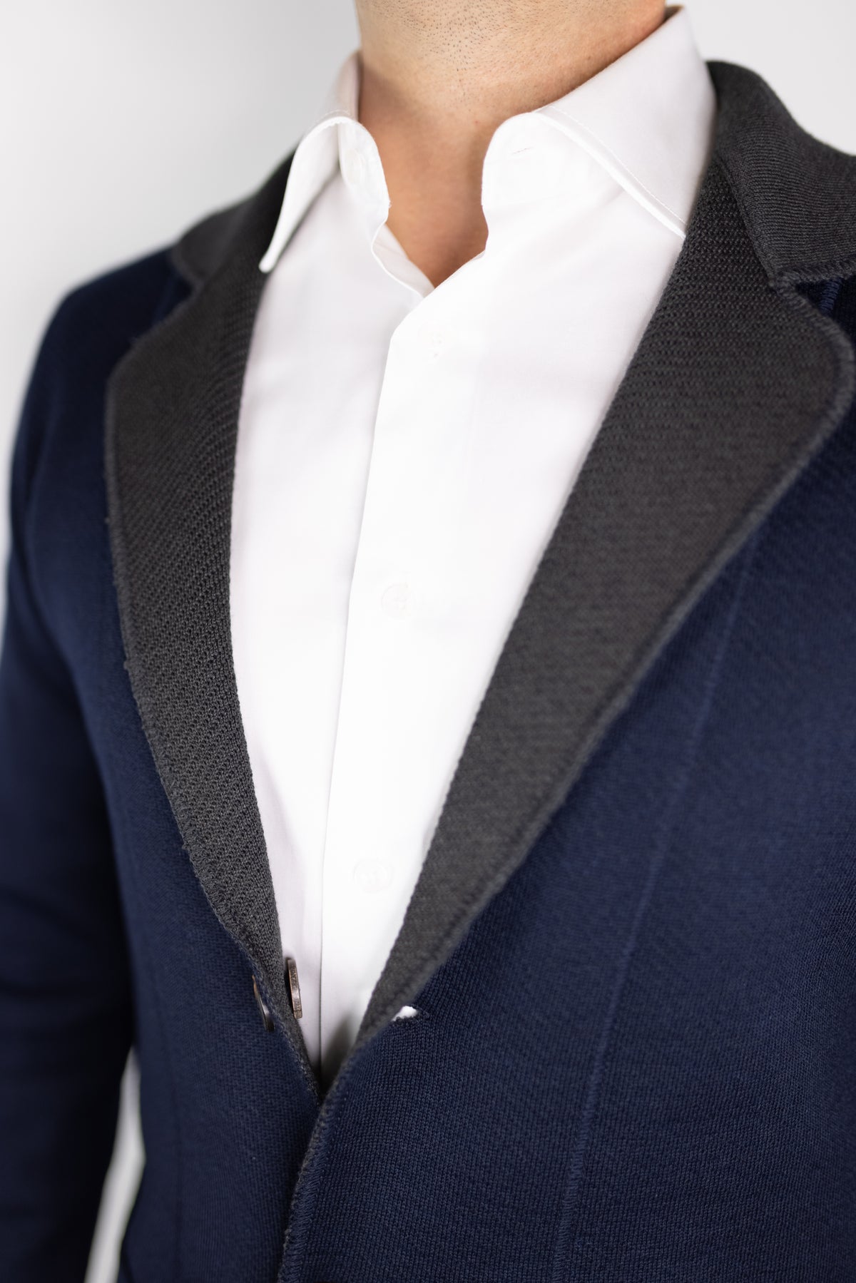 Garnet Reversible Soft Knit Blazer