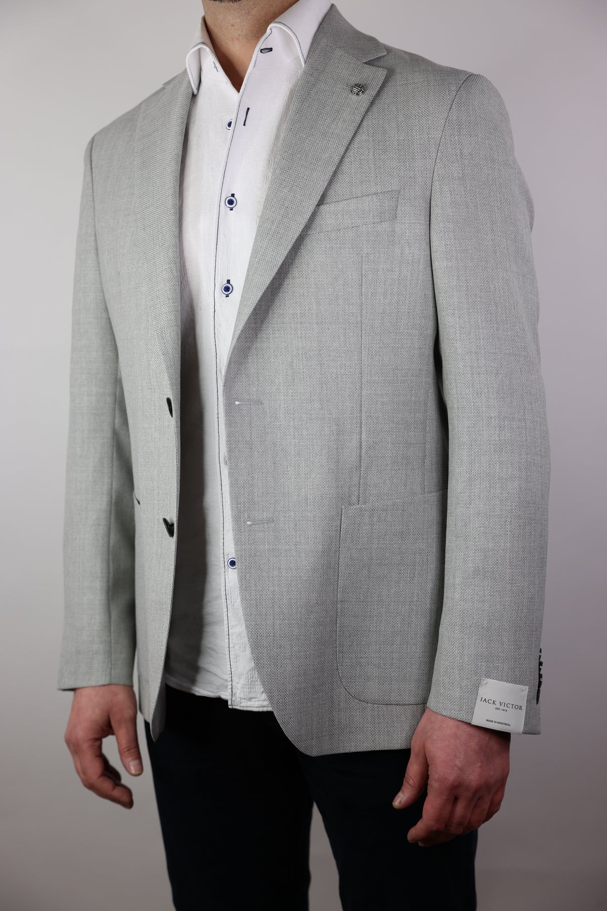 Jack Victor McAllen Wool/Silk/Linen Blazer