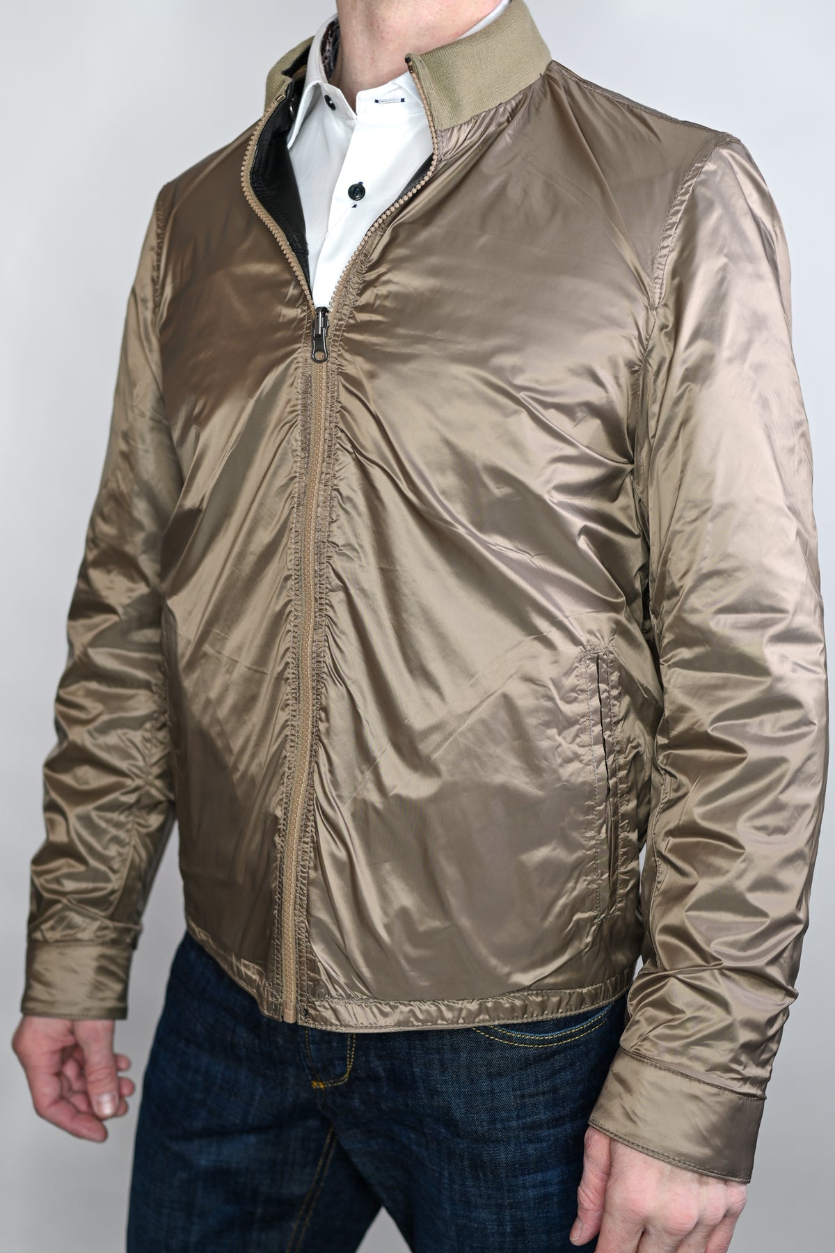 Missani Reversible Leather Jacket